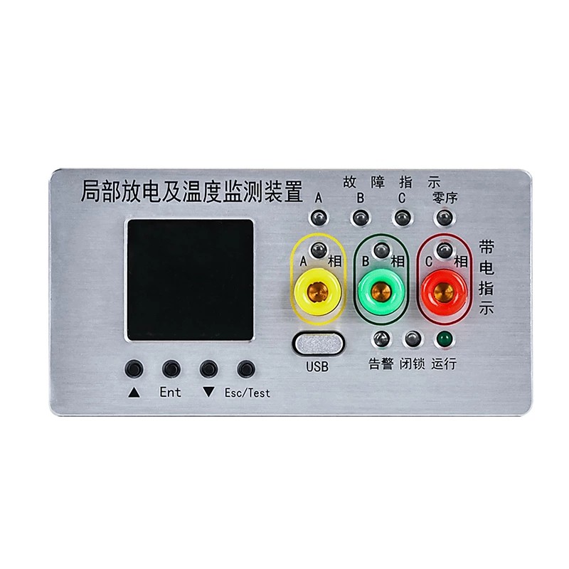 Strumento di monitoraggio online dei guasti di scarica parziale e temperatura